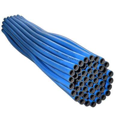 Утеплитель EXTRA синий для труб (6мм), ф35 ламинированный