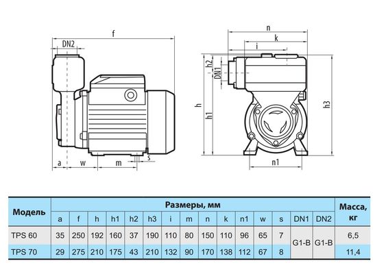 Комплект TPS 60 + НТ24 + FLEXIBLE 1"M/F*50 см ¾"*90 + Комплект автоматики (80 мм) Насосы плюс оборудование