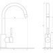 Змішувач для кухні Globus Lux LAZER GLLR-0203S-9-BRONZE