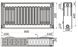 Радиатор стальной панельный KALITE 22 сторона 500x900, 900 мм