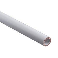 Труба Kalde PPR Fiber PIPE d 32 mm PN 20 зі скловолокном(біла), Ø32
