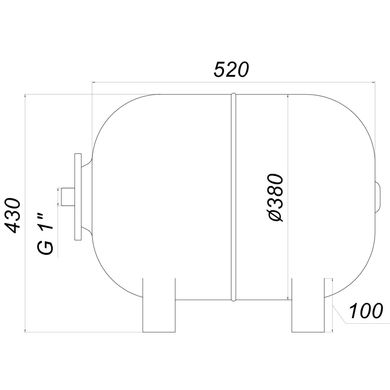 Гідроакумулятор 50л Zilmet ultra-pro 10bar ( 1100005005 )