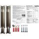 Радиатор стальной панельный KALITE 11 сторона 500х1600, 1600 мм
