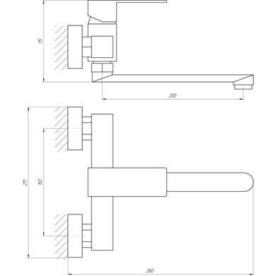 Смеситель для кухни Globus Lux SICILIA SBQ-104